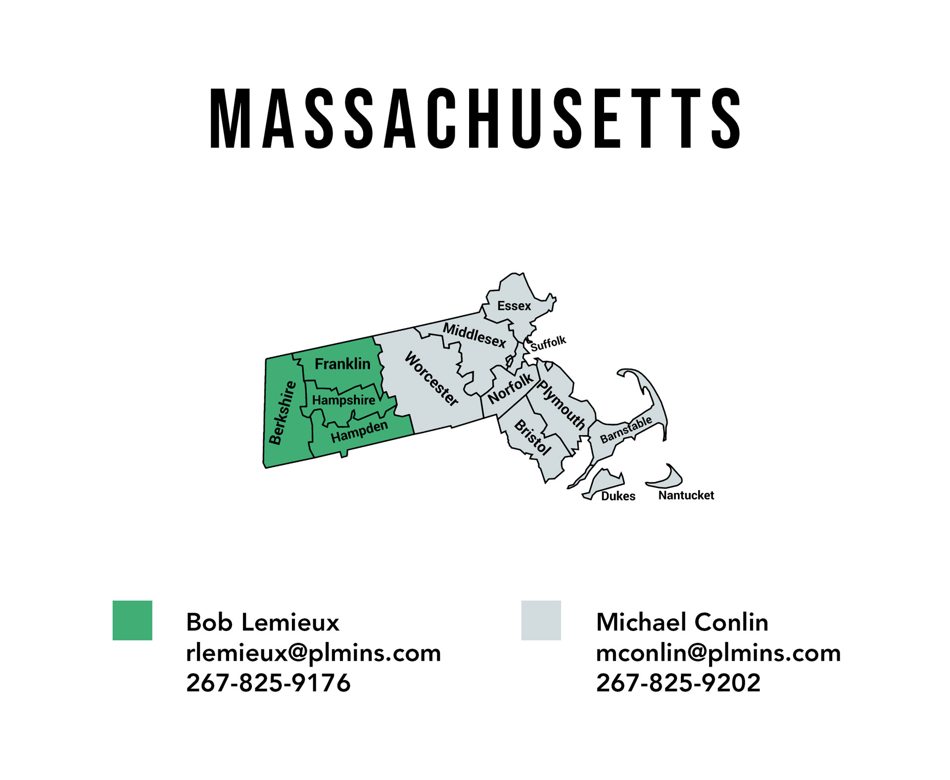 Massachusetts BDR Map