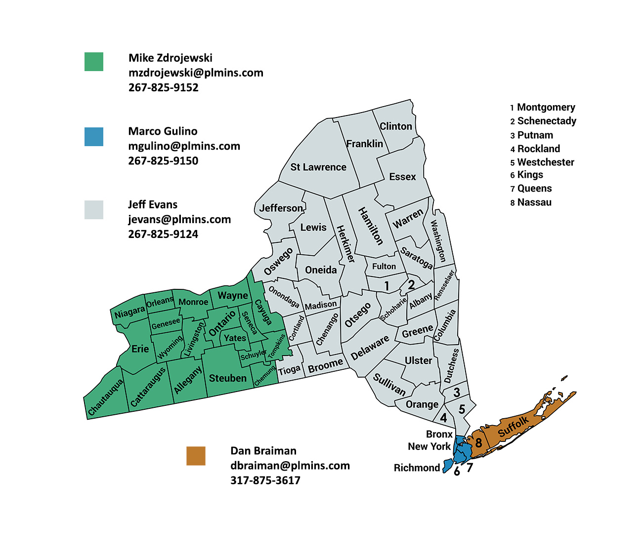 LCR PLM NY Map