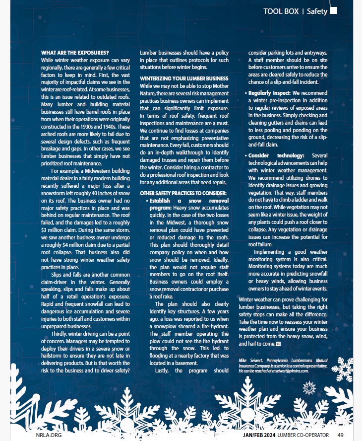 Winter Worries