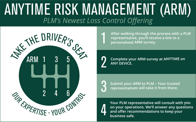Anytime Risk Management (ARM) PLM Loss Control