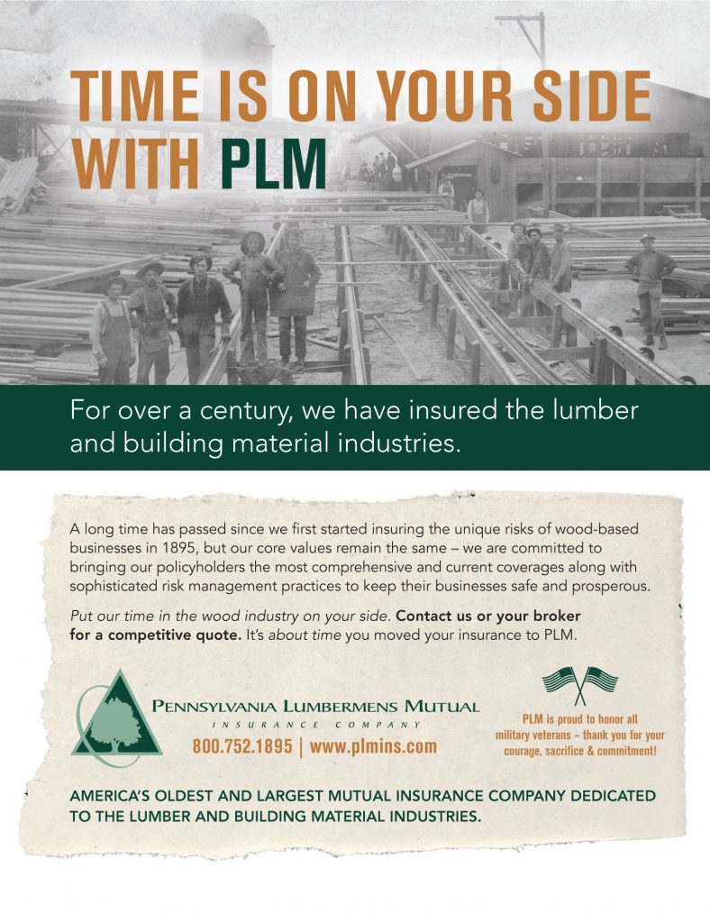 for over a century we have insured the lumber and building materials industry