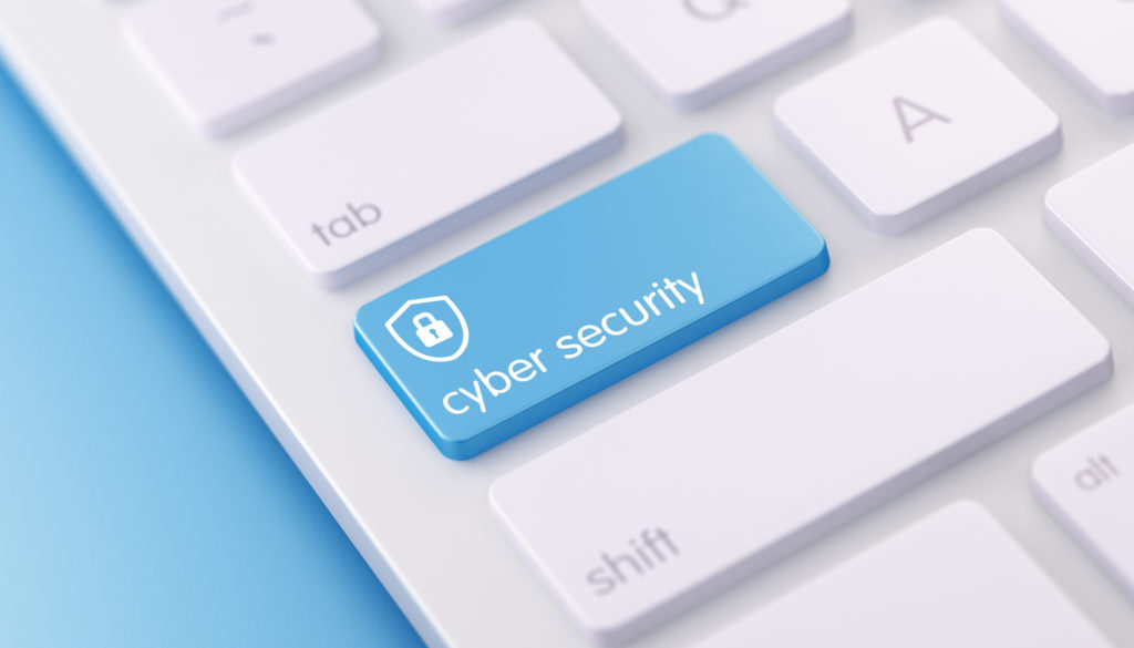 Cyber Security Keyboard Button
